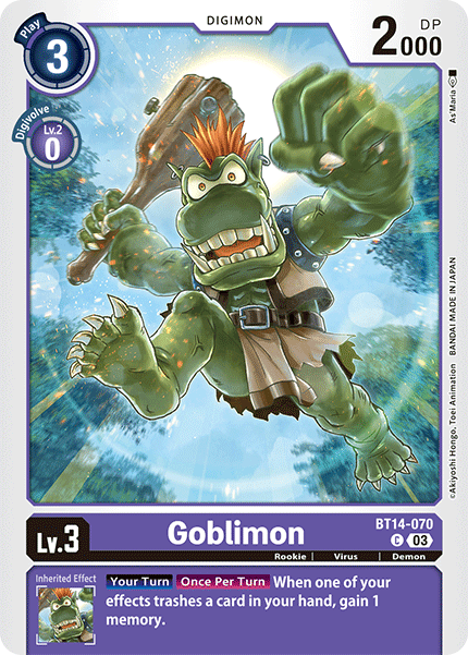 BT14-070 Goblimon Single