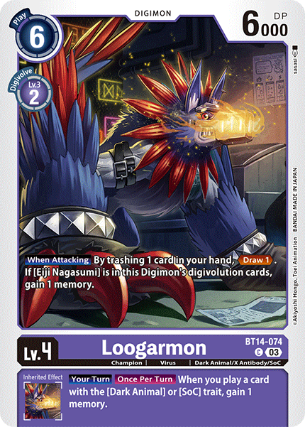 BT14-074 Loogarmon Single