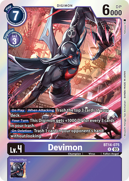 BT14-075 Devimon Single