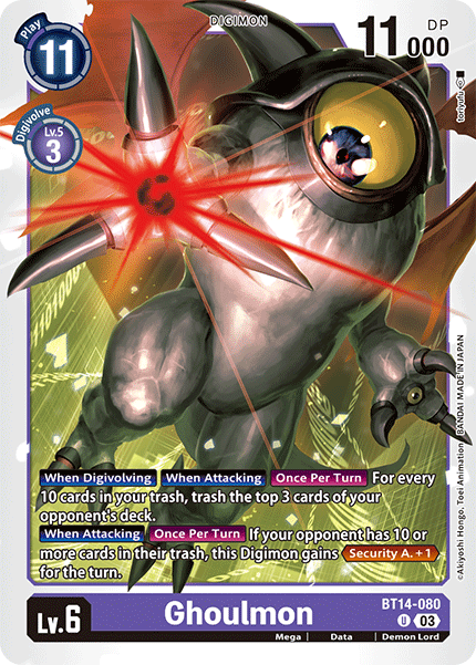 BT14-080 Ghoulmon Single