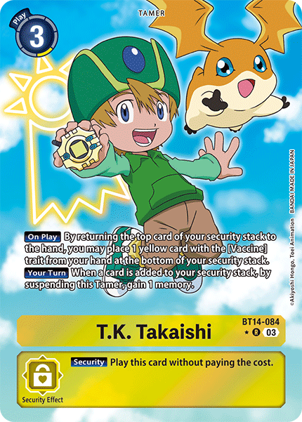 BT14-084 T.K. Takaishi Alternate Art Single