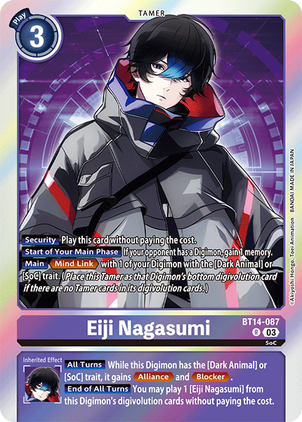 BT14-087 Eiji Nagasumi Single