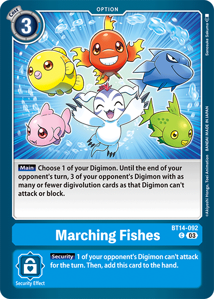 BT14-092 Marching Fishes Single