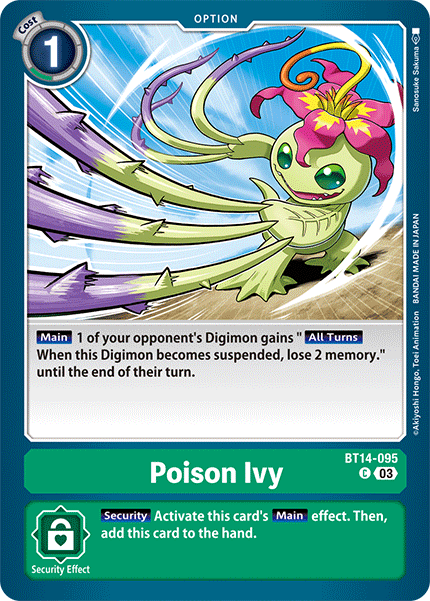 BT14-095 Poison Ivy Single