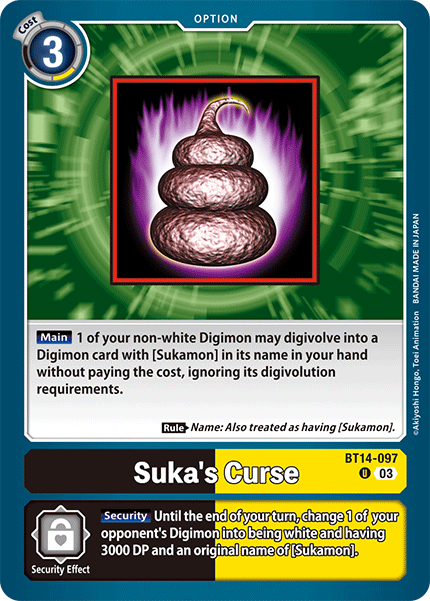 BT14-097 Suka's Curse Single