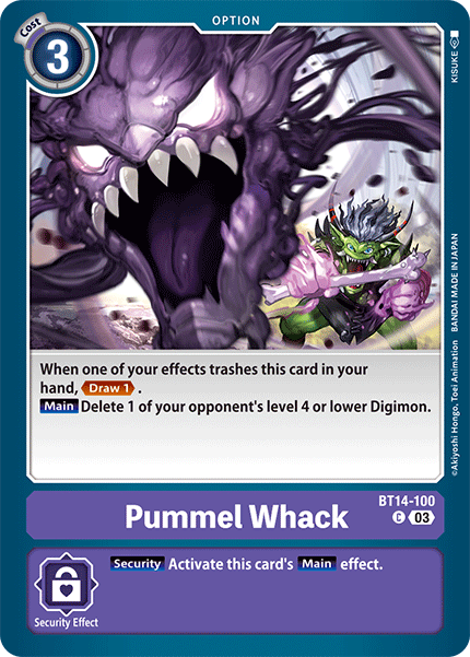 BT14-100 Pummel Whack Single