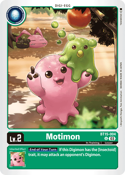 BT15-004 Motimon Single