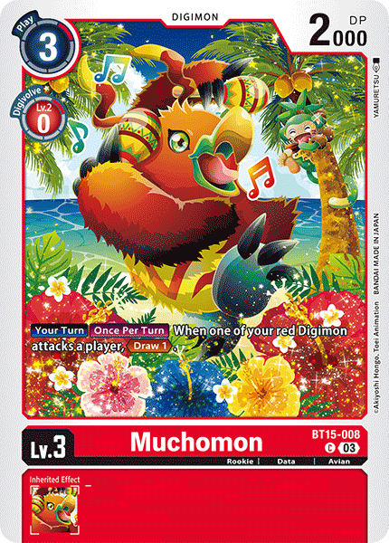 BT15-008 Muchomon Single