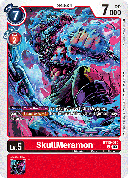 BT15-015 SkullMeramon Single