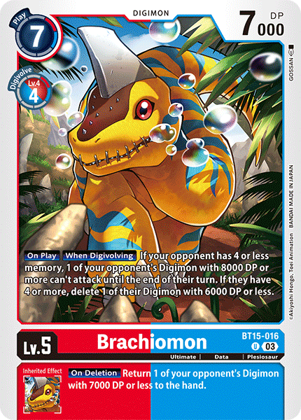 BT15-016 Brachiomon Single