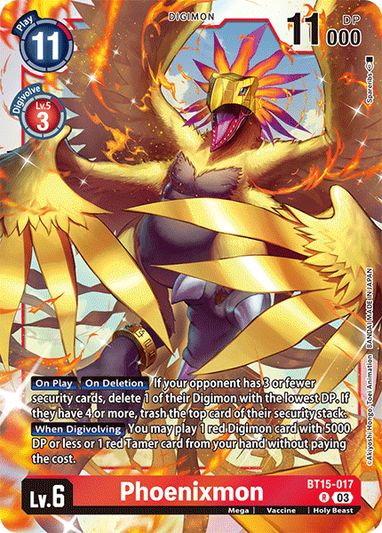 BT15-017 Phoenixmon Single