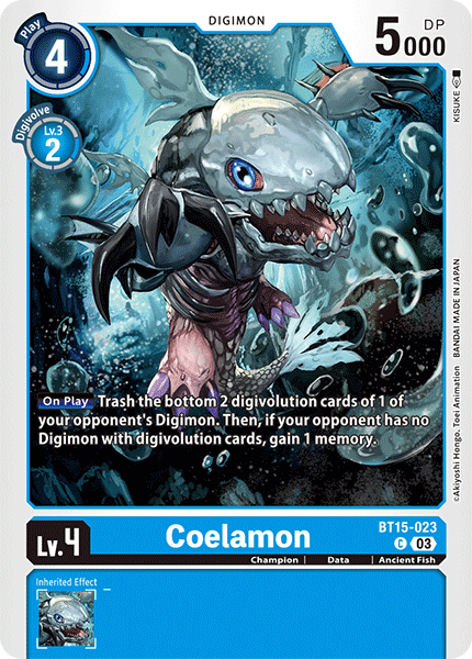 BT15-023 Coelamon Single