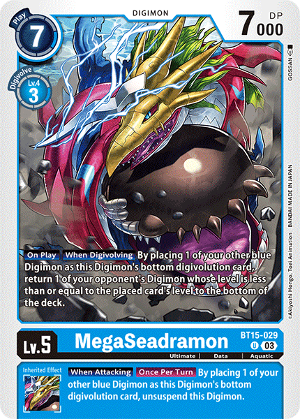 BT15-029 MegaSeadramon Single