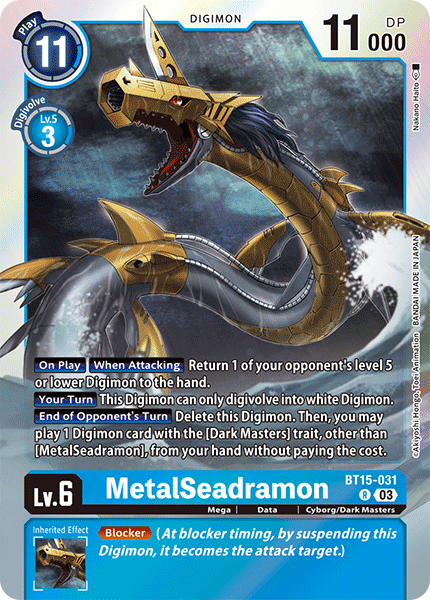 BT15-031 MetalSeadramon Single