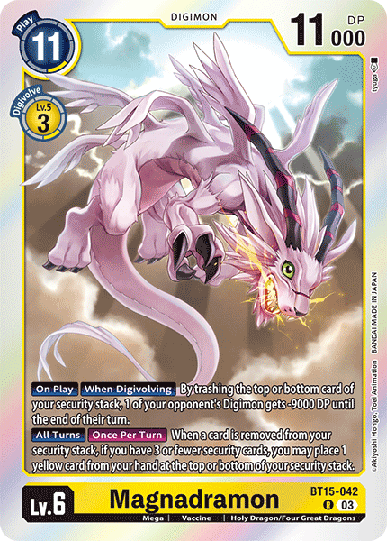 BT15-042 Magnadramon Single