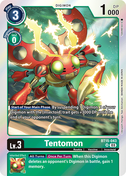 BT15-043 Tentomon Single