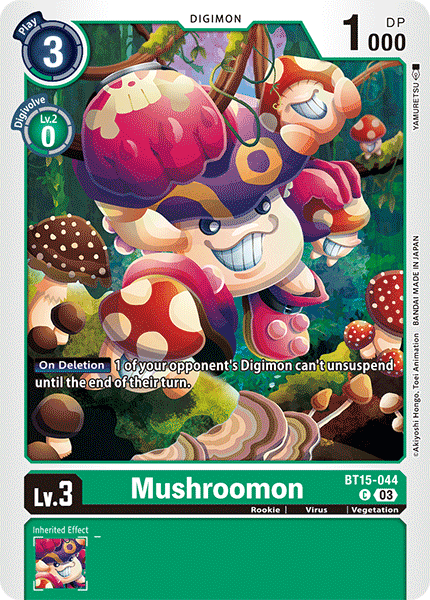 BT15-044 Mushroomon Single