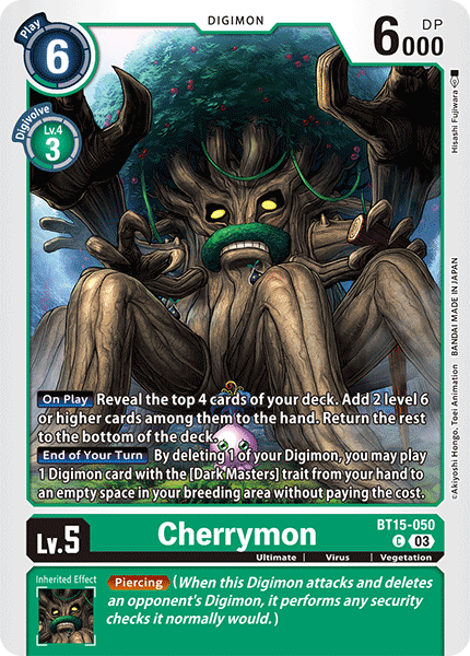 BT15-050 Cherrymon Single