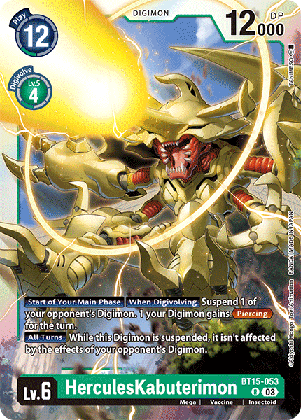 BT15-053 HerculesKabuterimon Single