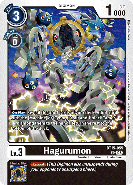 BT15-055 Hagurumon Single