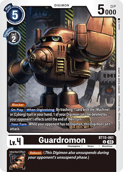 BT15-061 Guardromon Single