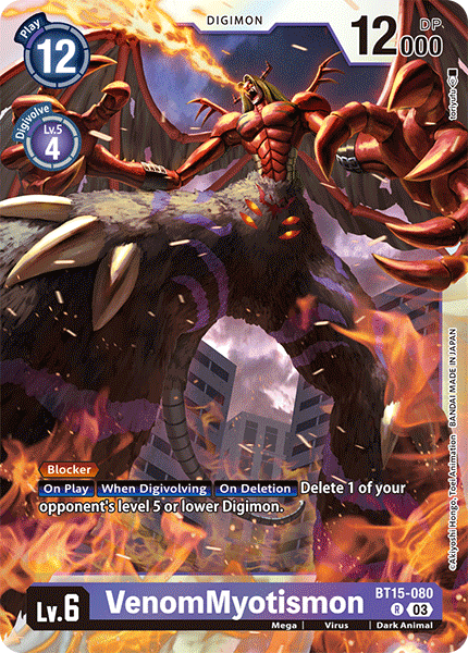 BT15-080 VenomMyotismon Single