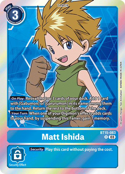 BT15-083 Matt Ishida Single