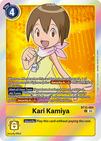 BT15-084 Kari Kamiya Single