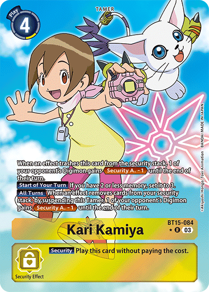 BT15-084 Kari Kamiya Alt Art Single