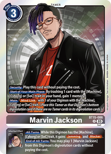 BT15-086 Marvin Jackson Single