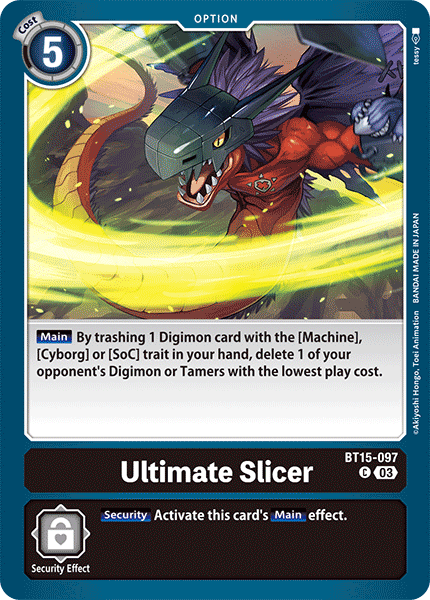 BT15-097 Ultimate Slicer Single