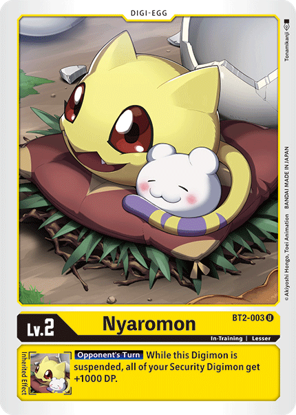 BT2-003 Nyaromon Single