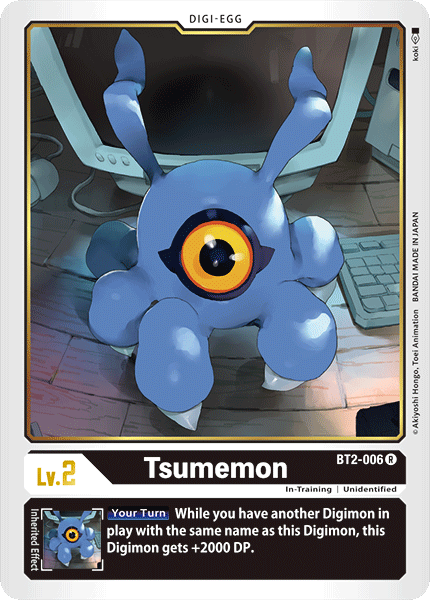 BT2-006 Tsunemon Single