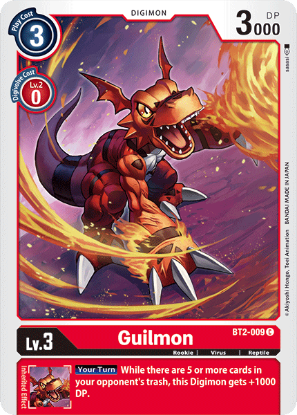 BT2-009 Guilmon Single