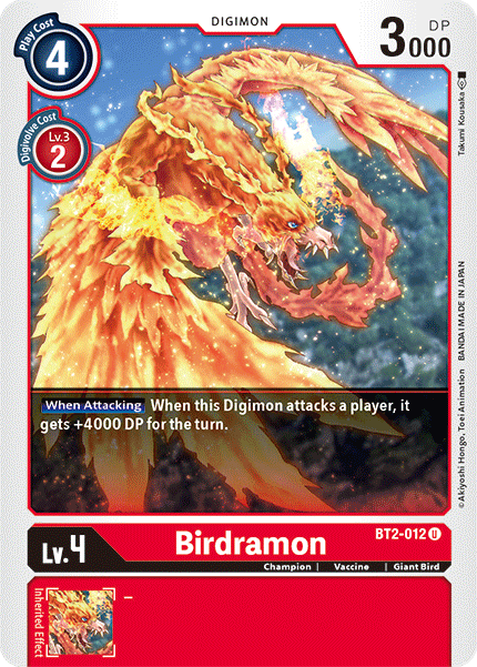 BT2-012 Birdramon Single