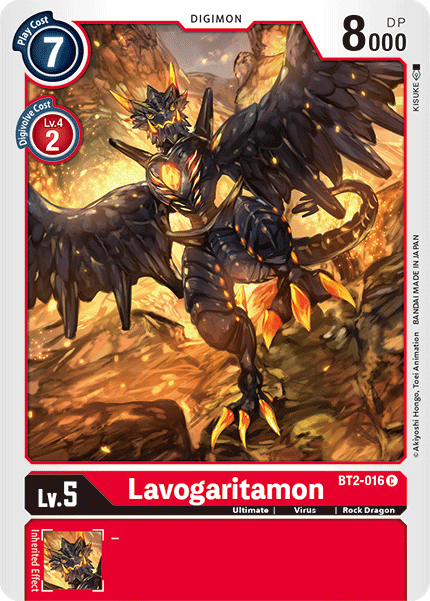 BT2-016 Lavogaritamon Single