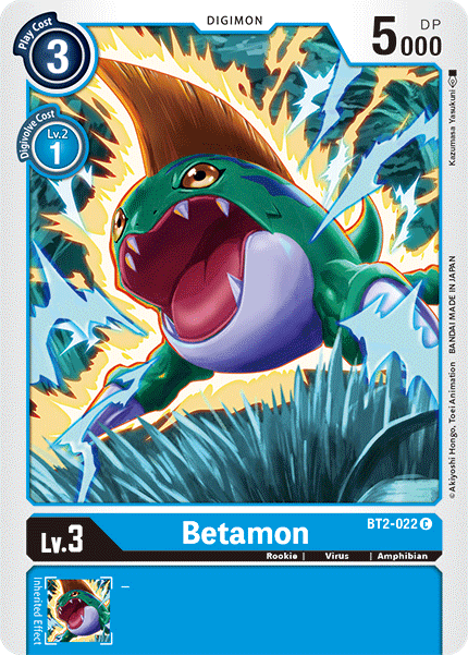 BT2-022 Betamon Single