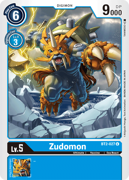 BT2-027 Zudomon Single