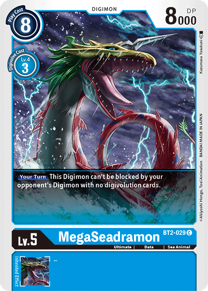 BT2-029 MegaSeadramon Single