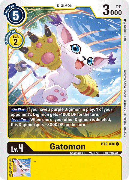 BT2-036 Gatomon Single