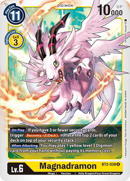 BT2-039 Magnadramon Single