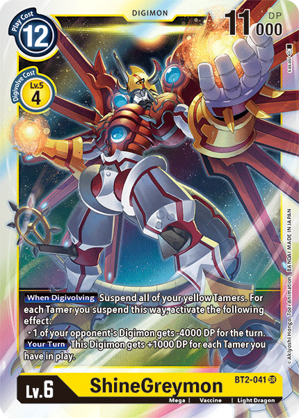 BT2-041 ShineGreymon Single