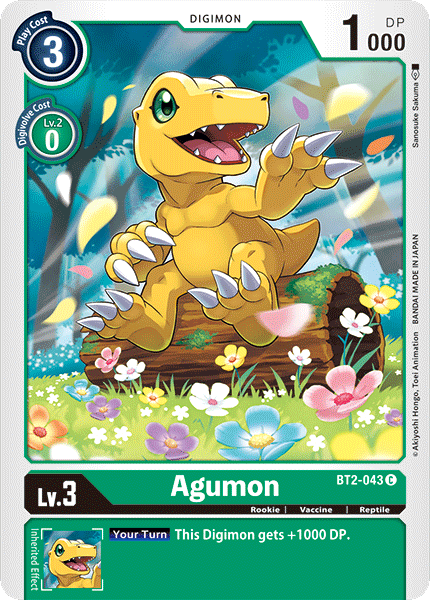 BT2-043 Agumon Single