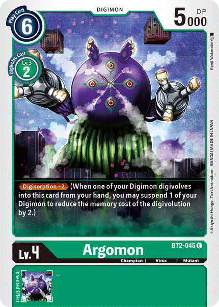 BT2-045 Argomon Single