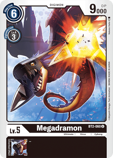 BT2-060 Megadramon Single