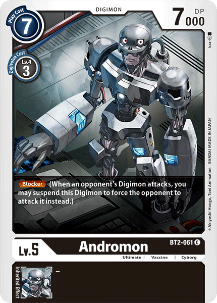 BT2-061 Andromon Single