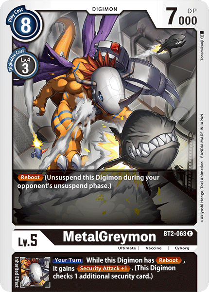 BT2-063 MetalGreymon Single