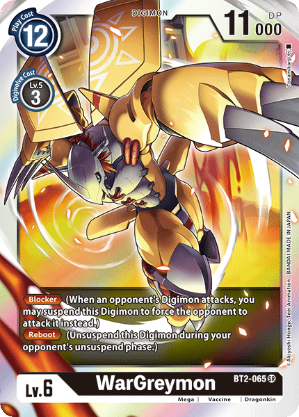 BT2-065 WarGreymon Single