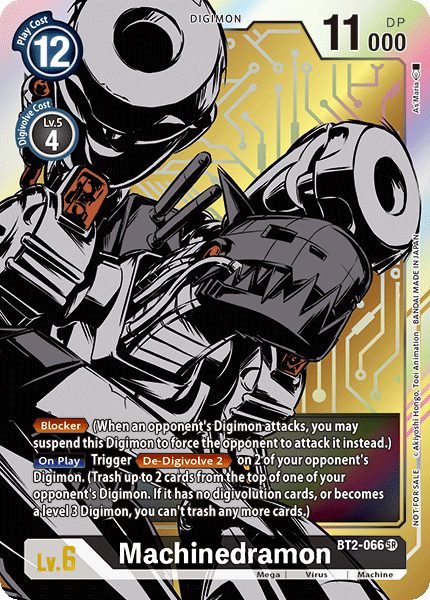 BT2-066 Alt Art Machinedramon Single