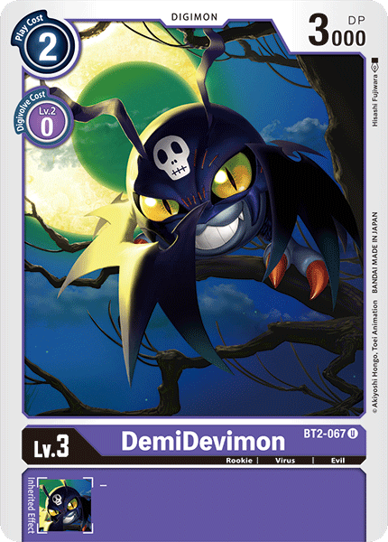 BT2-067 DemiDevimon Single